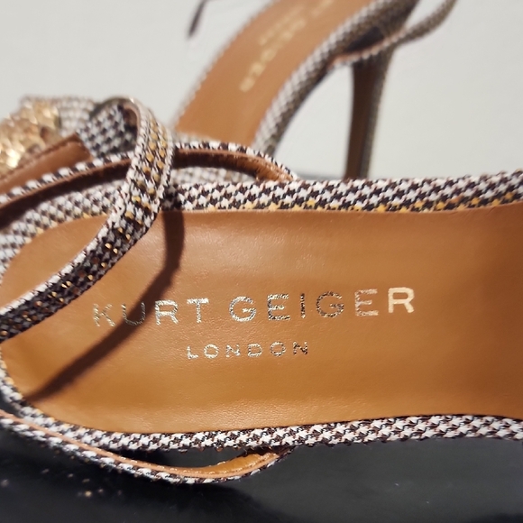 Kurt Geiger Elegant Black and Brown Heels - Picture 6 of 10